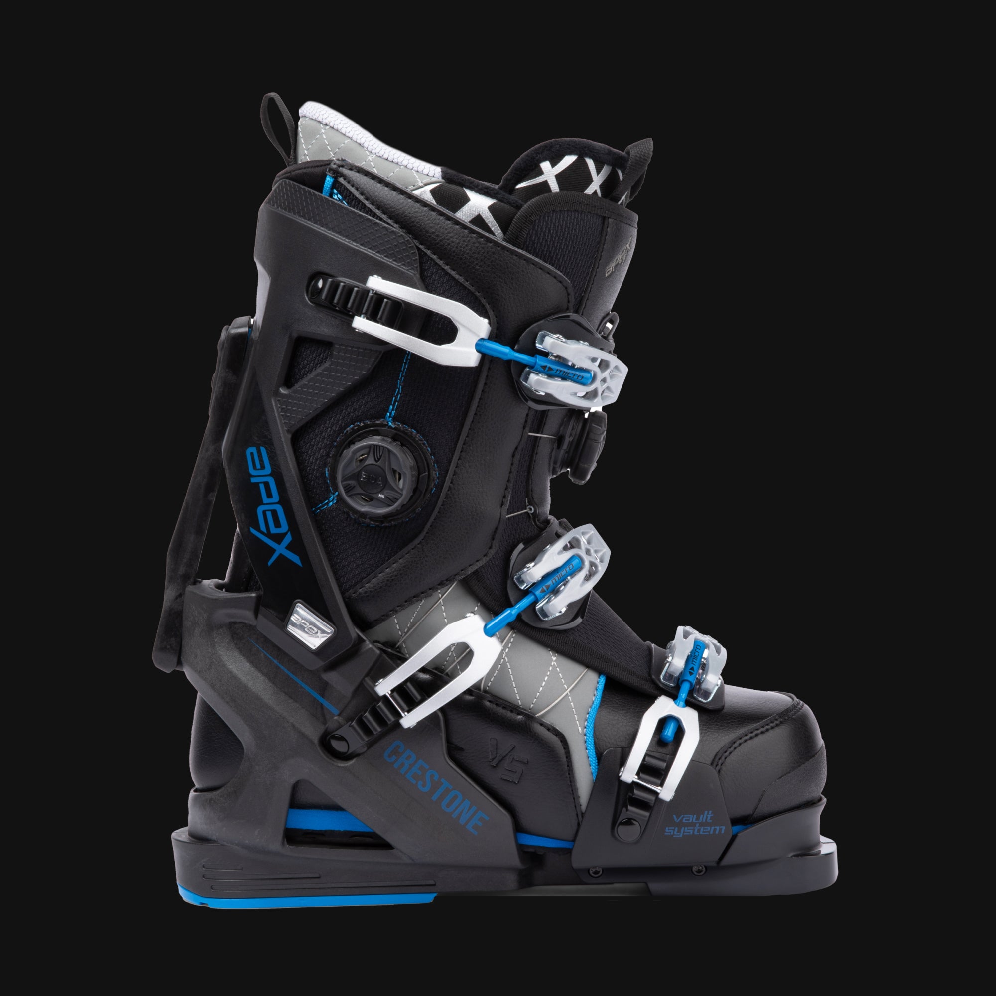 breaking in salomon ski boots Apex Ski Boots Men's Crestone VS Ski Boots Black 28 Mondo