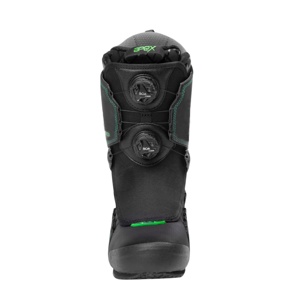 Black/Green | Apex Ski Boots - Antero 7