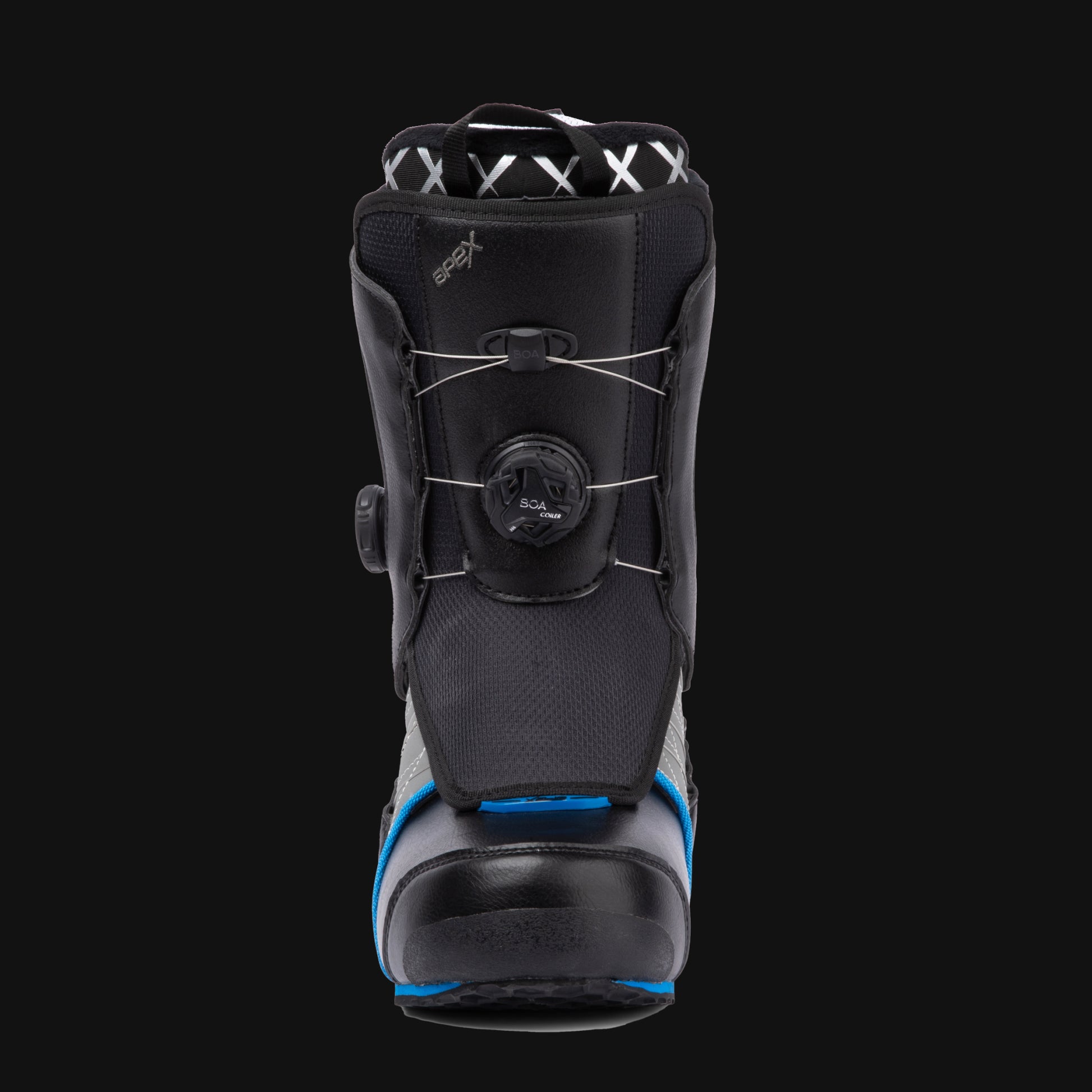 burton knee pads snowboarding Apex Ski Boots Men's Crestone VS Ski Boots Black 27 Mondo
